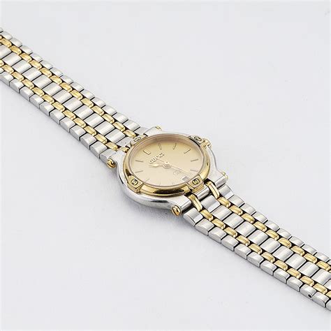 gucci two tone ladies watch